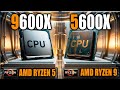 9600X vs 5600X Benchmarks - Tested in Games and Applications