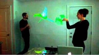 Interactive Puppet Prototype with Xbox Kinect.mp4