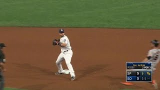 SF@SD: Ramirez begins a double play in the 7th