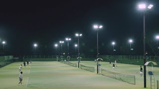 テニスコート LED照明 - 共立電照