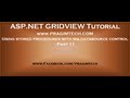 Using stored procedures with sqldatasource control   Part 11