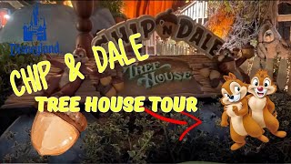 Chip ‘n Dale Tree House walkthrough at Disneyland Toontown November 2021