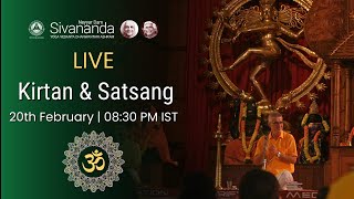 Join Us for Kirtan and Satsang – Live from Sivananda Ashram