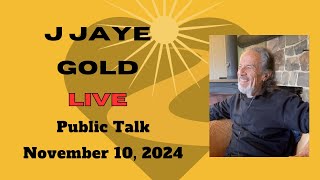 Justin (J Jaye Gold) Live Talk & Q&A - November 10, 2024