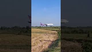 Aeroplane landing crash🛩⚓️ #shorts #aeroplane #short #ytshorts