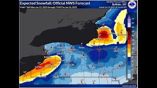 Lake effect snow continues for New York, Ottawa \u0026 Montreal.. w/ WXL31, live cam \u0026 Radar | 1/13