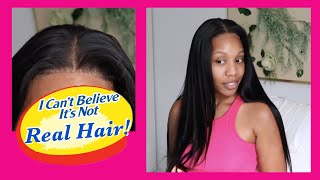 It’s Coming From My Scalp! | Closure Sew In With SYNTHETIC Bundles