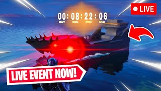 FORTNITE BOAT EVENT COUNTDOWN LIVE🔴 24/7 & Fortnite Chapter 5 Season 3 Countdown!
