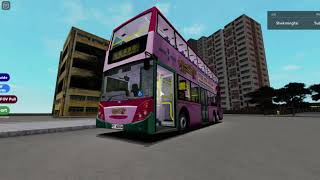 [Roblox356]【早繁特車人力觀光巴士】5522 PT 4204 OMSI 2 NWFB @ 49X線 小西灣(藍灣半島) →  阿公岩道總站 【返柴灣車廠】