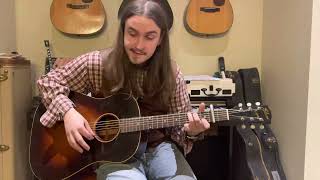 1944 Banner Gibson J-45 played by John Harmony @ Mojo Guitar