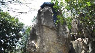 北山公園 鉄人3級 豪快にFALL