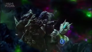 ウルトラマンオーブ vs レイバトス 戦闘シーン Ultraman Orb vs Reibatos Fight Scene