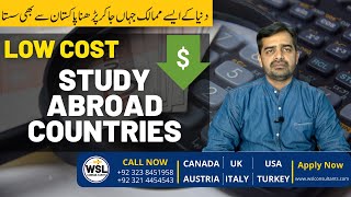 Budget Friendly Study Abroad Destinations | Study almost free in Abroad | Low Cost Options