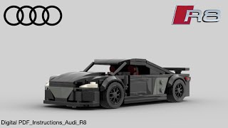 Lego Audi R8 moc instructions.
