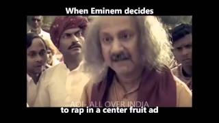 Indian Ads | ft. Eminem Rap god.