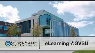 eLearning at GVSU