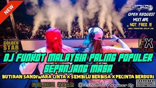 DJ SEMBILU BERBISA X PECINTA BERDURI X BUTIRAN SANDIWARA CINTA !! DJ FUNKOT MALAYSIA FULLBASS 2025