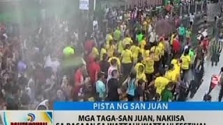 BT: Mga taga-San Juan, nakiisa sa basaan sa Wattah! Wattah! Festival