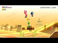 Super Mario Maker 2 – 4 Players (World 1, 2) Super Worlds Local Multiplayer Walkthrough Co Op