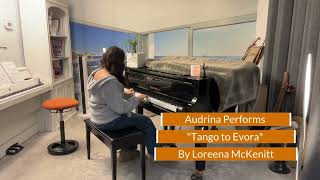 Audrina performs \