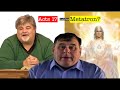 Acts 17 justifies Metatron as Jesus? - Jacob Prasch exposed