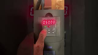 VFD settings for Foreign eBay variable speed drive Huanyang (Chinese VFD)