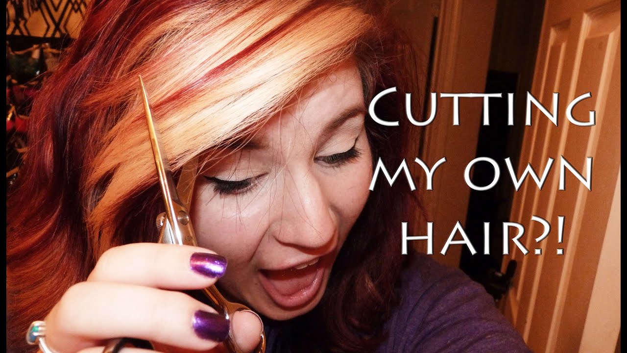 Cutting Side Swept Bangs Tutorial Youtube