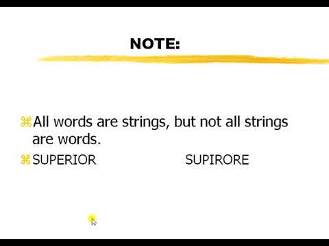 STRINGS ALPHABETS AND LENGTH IN THEORY OF AUTOMATA - YouTube