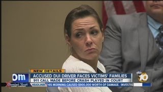 Alleged drunken driver accused in crash faces victims' families