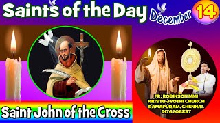 Saint John of the Cross/புனித சிலுவை யோவான்/ December 14 (Saints of the Day)