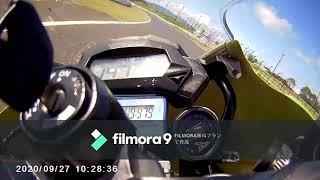 ninja250sl 空燃比計つけました！燃調マッピングがんばります！追い風参考最高速更新しました(笑)