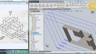 SolidWorks Surface Beginners|Exercise 4|Practice session Tutorial