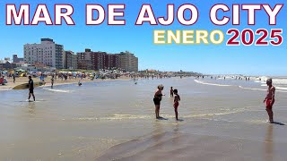 Coast Of Argentina Beach Walk - Ciudad Mar De Ajo Su Playa y su Gente 2025, Partido De La Costa