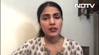 Rhea Chakraborty's Message To Sushant Singh Rajput's Family: "Don't Try To Destroy Me Or My Family"