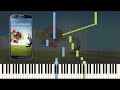 Samsung Morning Flower Alarm Piano Tutorial + Sheet Music