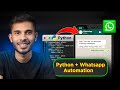 WhatsApp Message Automation In Python | Python full course | Sagar Chouksey