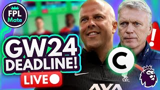 FPL GW24 DEADLINE STREAM ⏰ ASSISTANT MANAGER ACTIVE! 🤞🏼🚨 | Gameweek 24 Fantasy Premier League 24/25