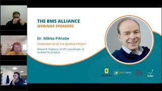 Webinar presentation of the BMS Alliance and its founding projects