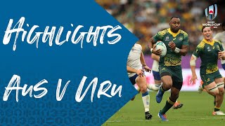 Highlights: Australia 45-10 Uruguay - Rugby World Cup 2019