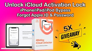 Unlock iCloud Activation Lock iPhone/iPad iOS12/13/14|Bypass Forgot Apple ID & Password|4MeKey