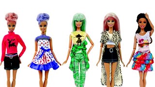 Make Barbie Dress With Balloon ❤️  How to Make Barbie Dress With Socks❤️❤️  My Diy Miniatures