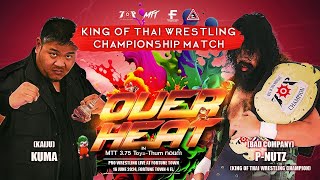 [FULL MATCH] KUMA vs P-NUTZ - KOTW CHAMPION TITLE MATCH  “ OVERHEAT ” 16/06/2024