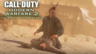 Modern Warfare 2 Remastered "SHEPHERD'S DEATH SCENE" (MW2 Remastered Killing General Shepherd 1080p)