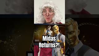 Midas Is Coming Back With A New Mythic?!😲🐐#fortnite