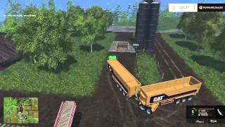 Farming Simulator 15 PC Mod Showcase: Cat Trailers