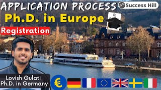 Part-1 | Application for PhD in Europe | How to apply | Top Institutes | Funding | Interview for PhD