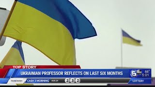 Ukrainian professor reflects on last six months