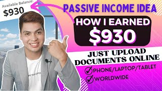 Get Paid To Upload Documents Online | Earn Passive Income At Home Up To $10