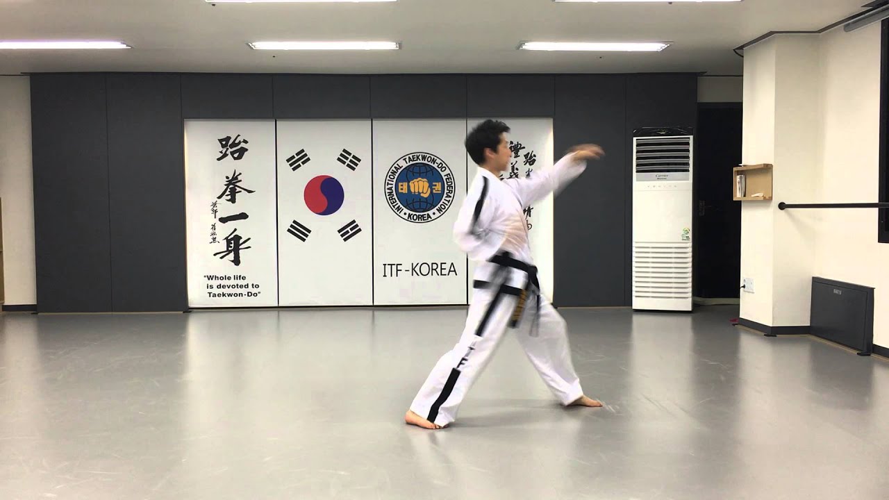 Best Of Taekwondo Itf Tul Joong Gun Joong Gun Poomse Advertisement