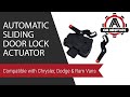 Automatic Sliding Door Lock Actuator - Fits Chrysler, Dodge & Ram Vans